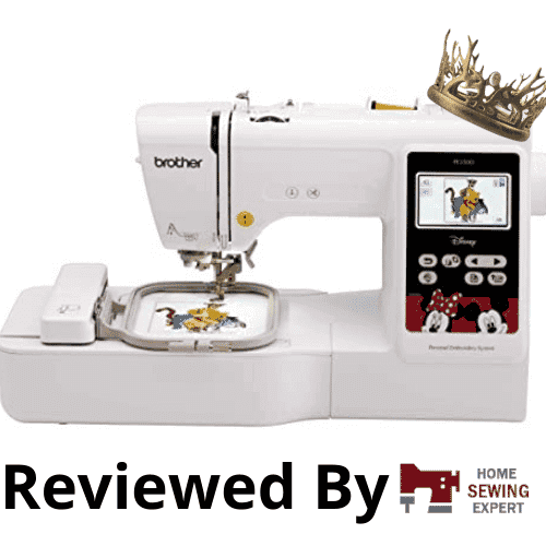 Brother PE500D - best beginner embroidery machine for monogramming