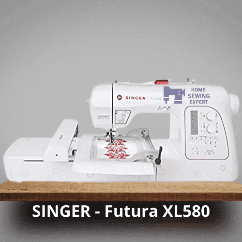 Singer - futura Xl580 - best easy embroidery machine