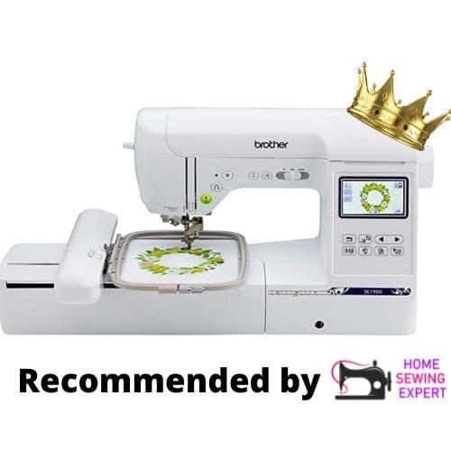 Brother SE1900: Overall Best Embroidery Machine for Monogramming