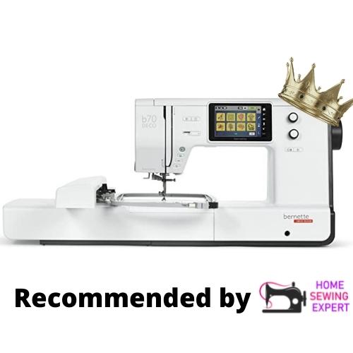 Bernette 79: Highend best sewing and embroidery machine.