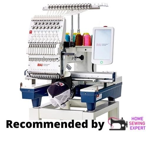 BAI Mirror 1501: Best Commercial Level Embroidery Machine for Custom Designs