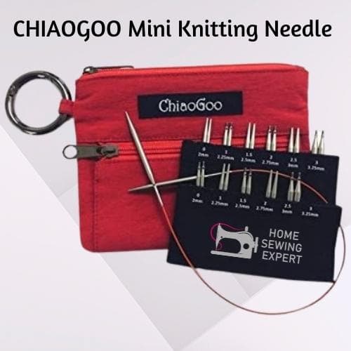 CHIAOGOO Mini Needles: Best Circular Knitting Needles for Socks and Small Knitwear