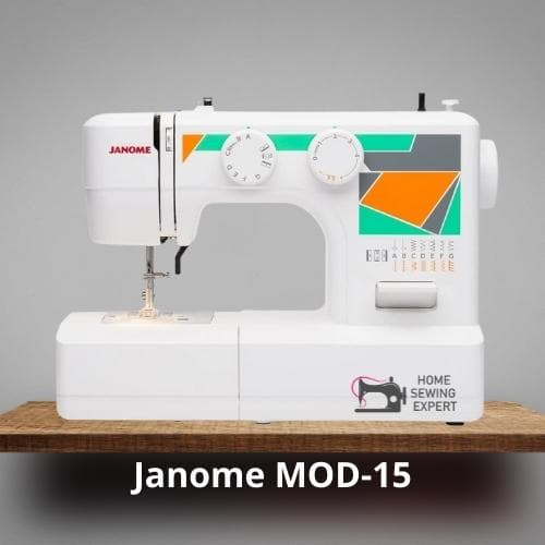 Janome MOD 15: Best Cheap Sewing Machine for Beginners