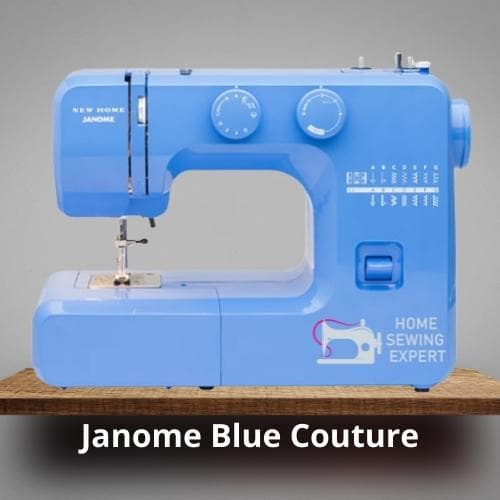 Janome Blue Couture: Best Beginner Sewing Machine by Janome 