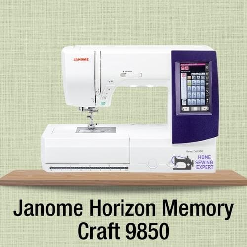 Janome Horizon Memory Craft 9850: Best Custom Design Embroidery Machines for Enthusiasts