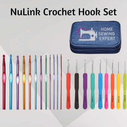 NuLink Crochet Hook Set: Best Crochet Hook Kits Combo for Beginner