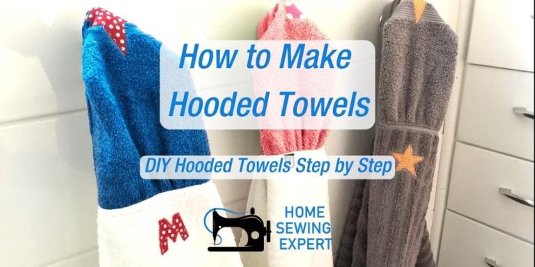 How to Make a Hooded Towel? DIY Hooded Towel - Step by Step