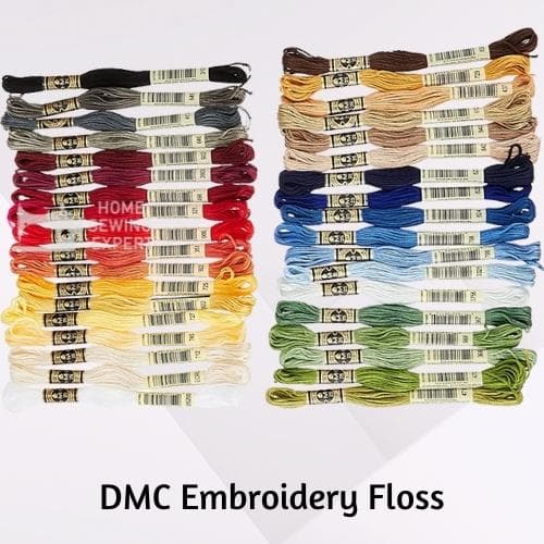 DMC Embroidery Floss- Best thread for hand embroidery