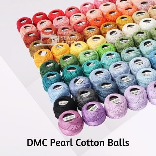 DMC Pearl Cotton Ball- best thread for embroidery by hand
