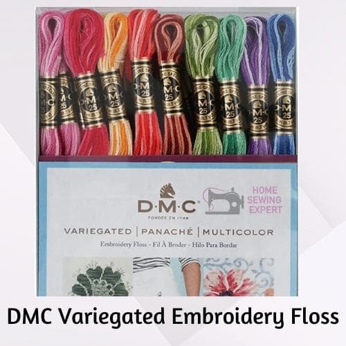 DMC Variegated Embroidery Floss - Best hand embroidery thread bundle