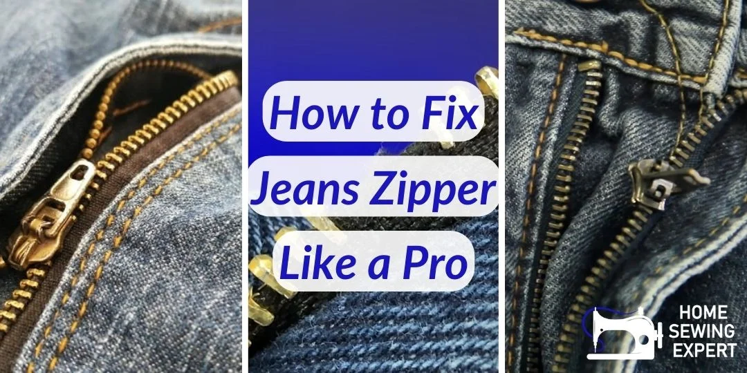 How to Fix a Jeans Zipper Like a Pro: 3 Different Methods.
