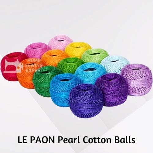 LA PEON Pearl Cotton Ball- Cheap best hand embroidery thread