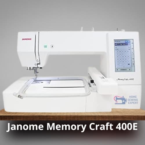 Janome Horizon Memory Craft 400E: High-End Best Embroidery Machine for Monogramming
